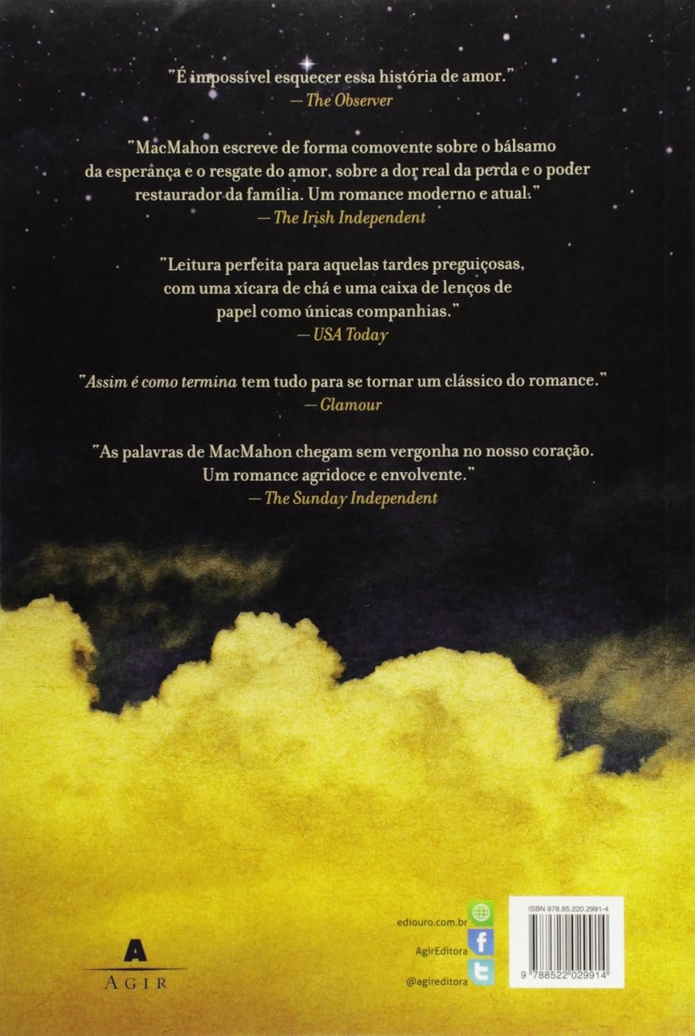Assim é como termina Kathleen MacMahon