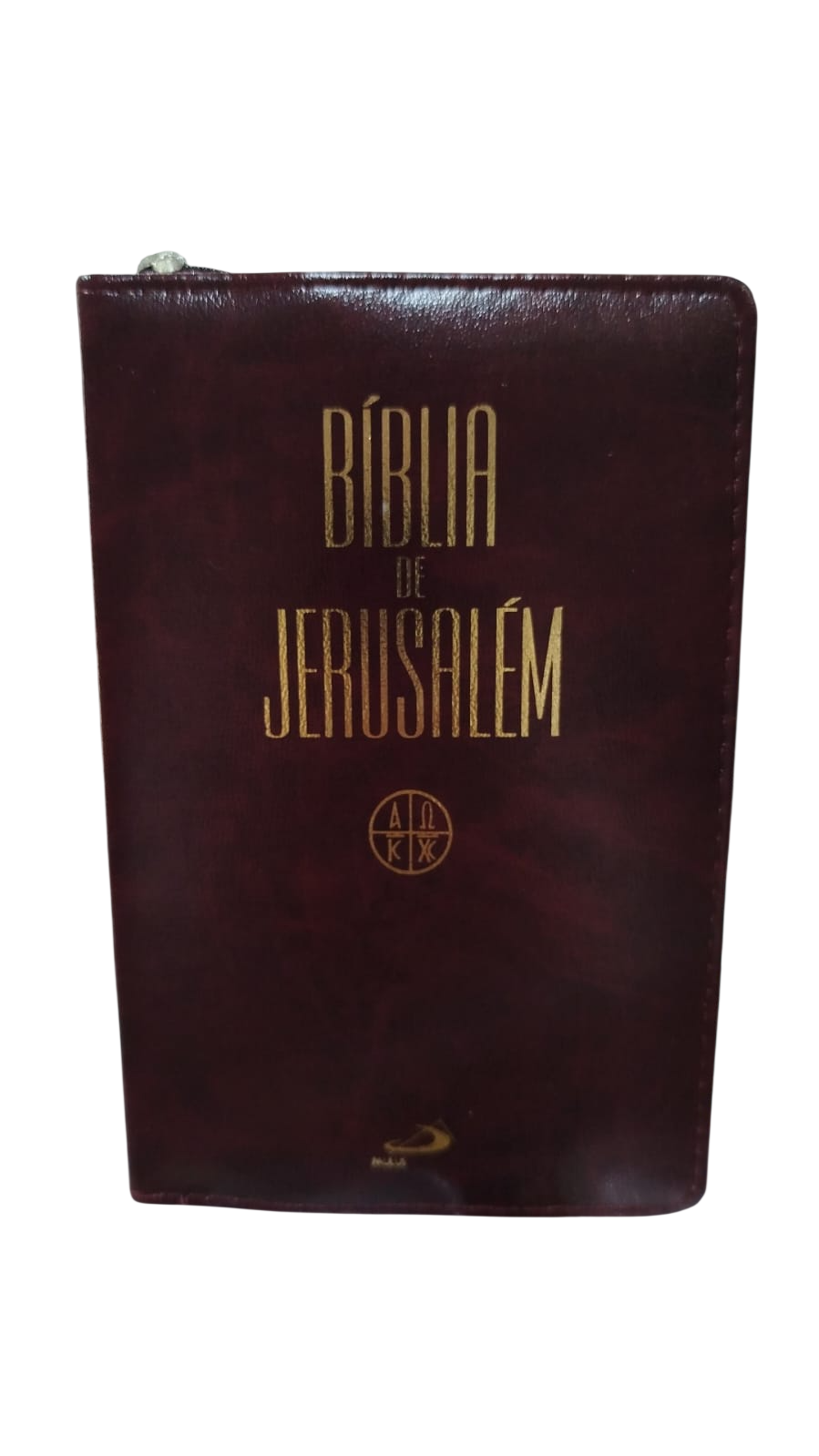 Biblia de Jerusalem  ziper  bolso