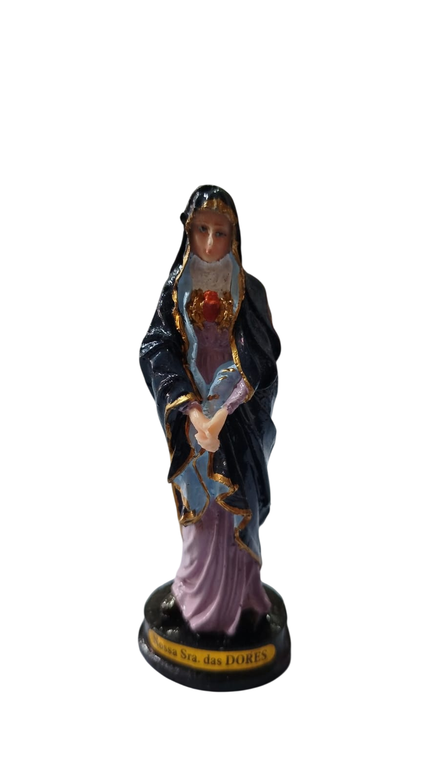 Nossa Senhora Das Dores Imagem Resina 12cm