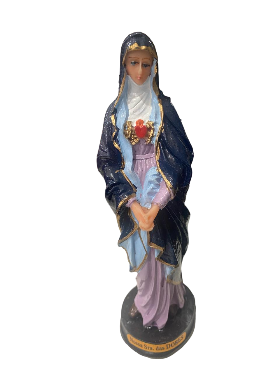 Nossa Senhora Das Dores Imagem Resina 12cm - Imagem 2