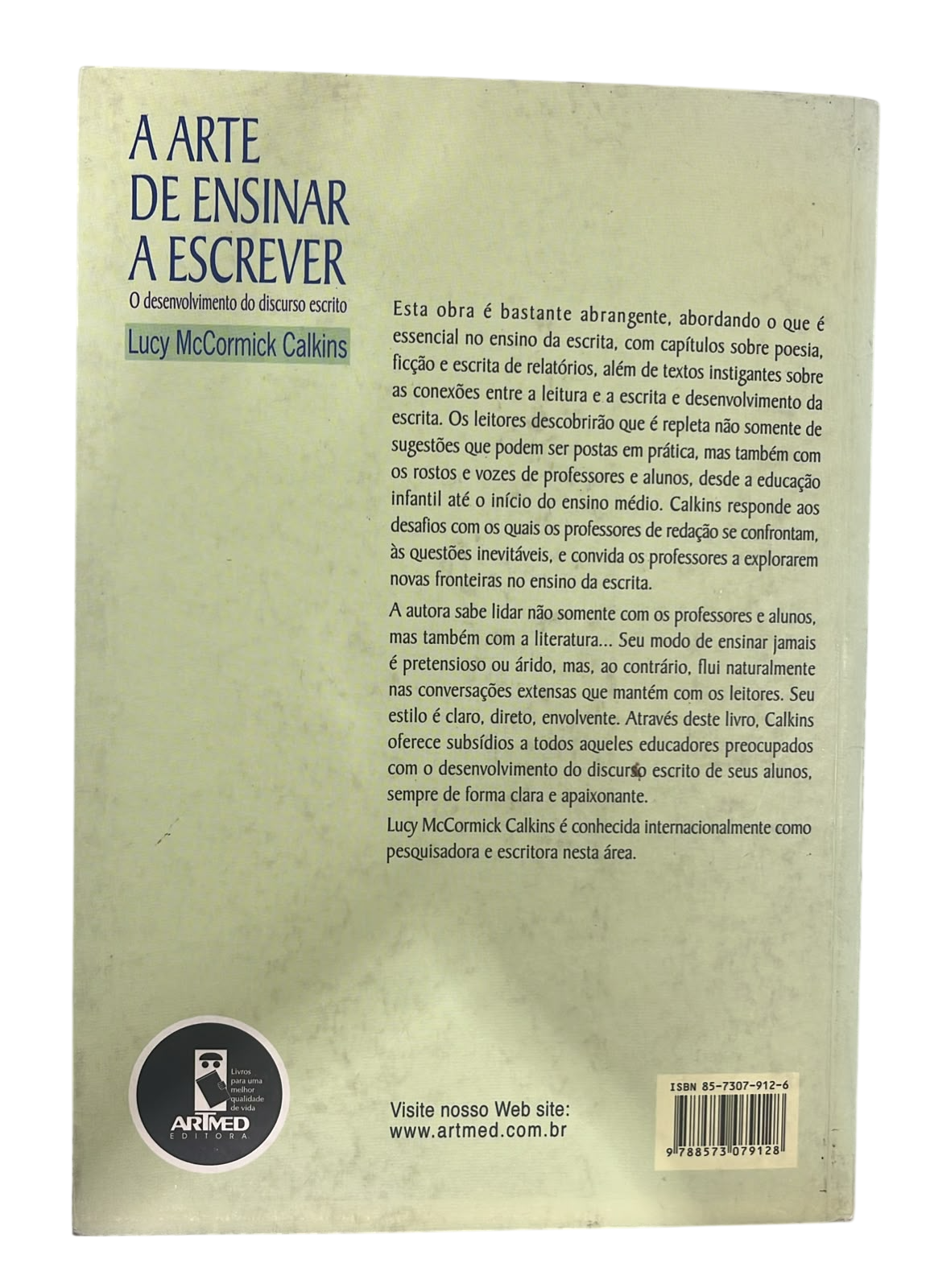 A Arte de Ensinar A Escrever Lucy Mccormick Calkins - Imagem 2