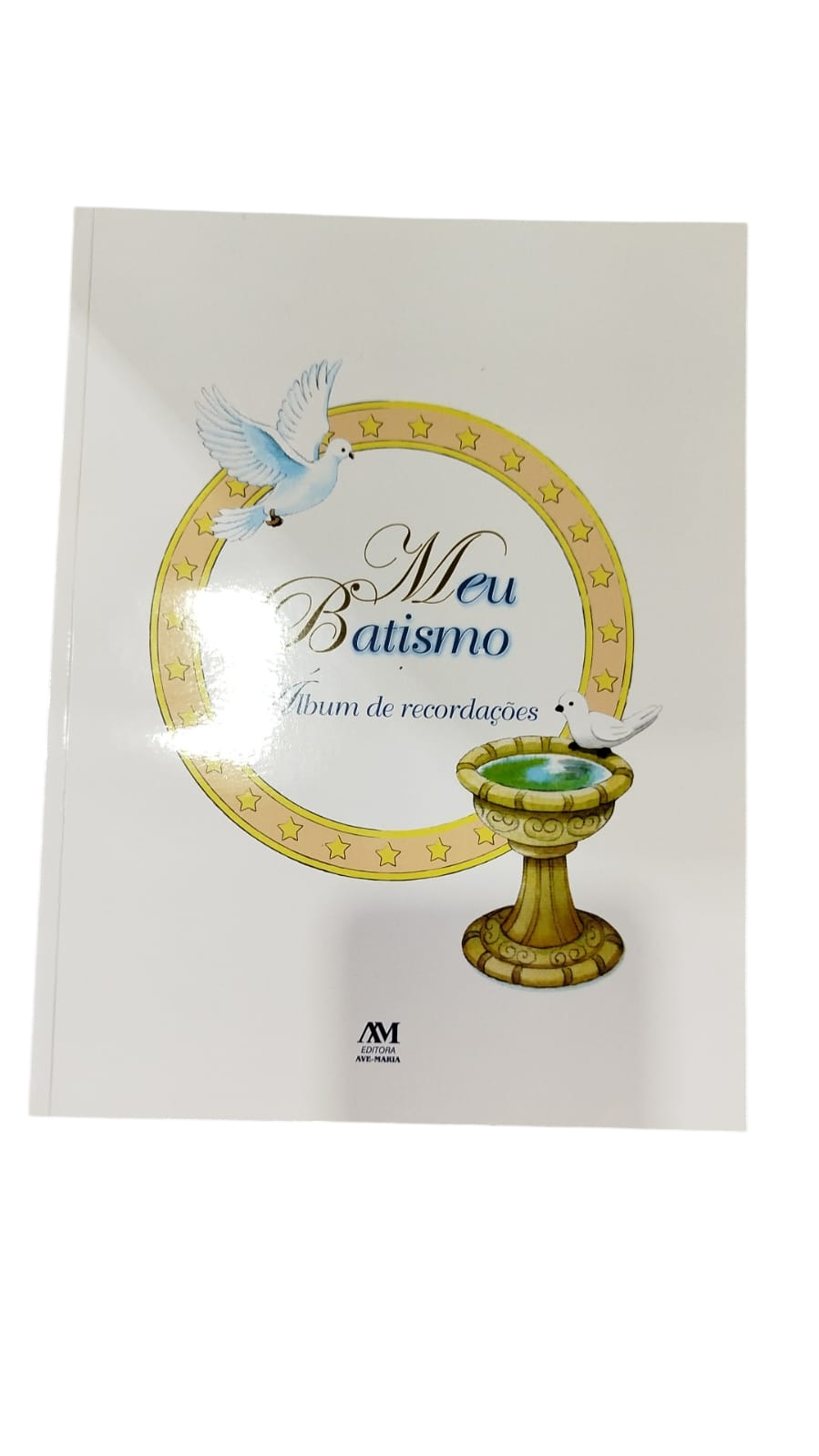 Meu batismo - álbum de recordações - capa flexível Editora Ave-Maria
