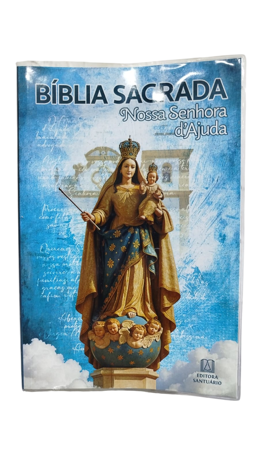 Bíblia Sagrada Nossa Senhora D ajuda capa cristal