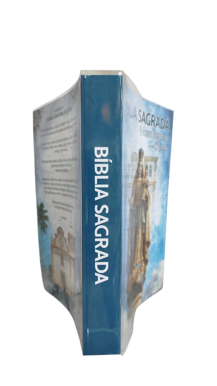 Bíblia Sagrada Nossa Senhora D ajuda capa cristal - Imagem 2