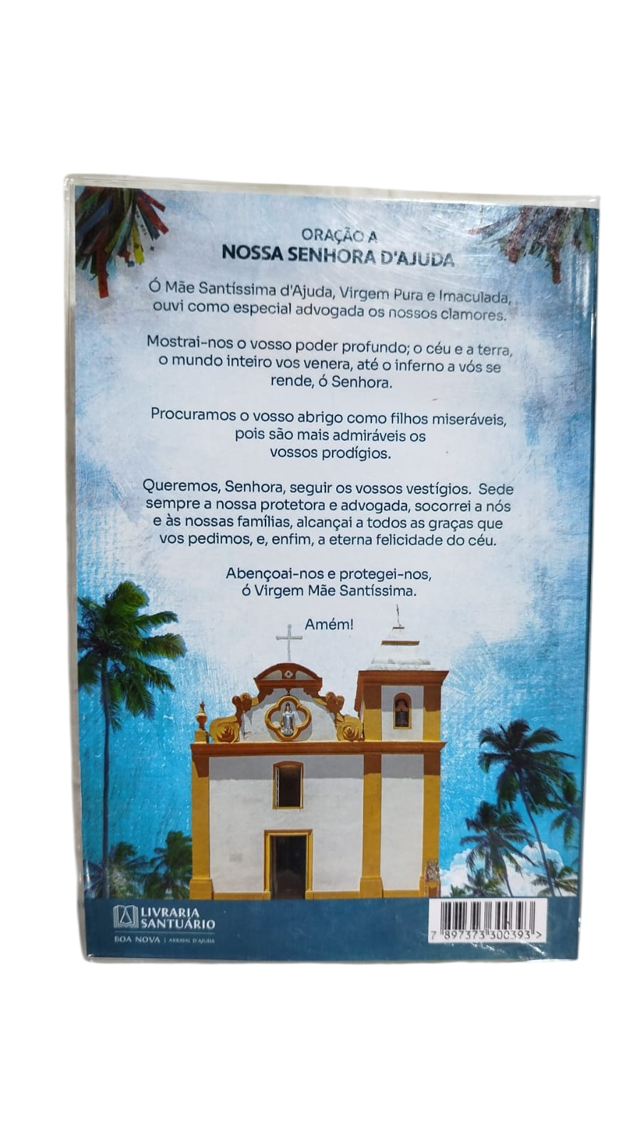 Bíblia Sagrada Nossa Senhora D ajuda capa cristal - Imagem 3