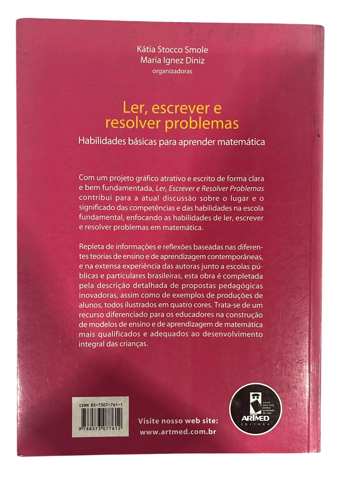 Ler Escrever e Resolver Problemas Katia Stocco Smole - Imagem 2