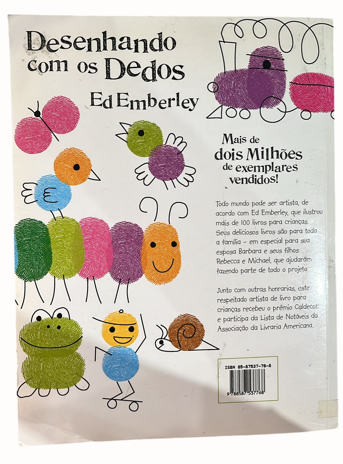 Desenhando Com Os Dedos Ed Emberley - Imagem 2