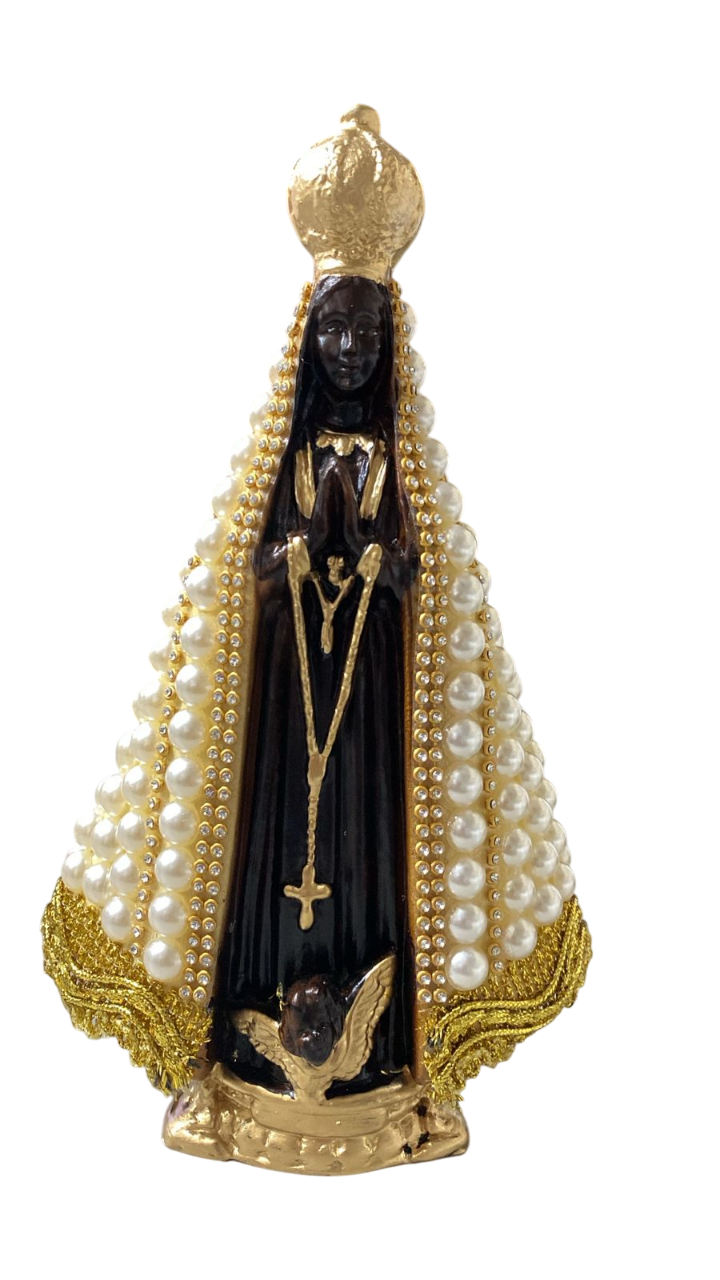 Nossa Senhora Aparecida perola 20cm