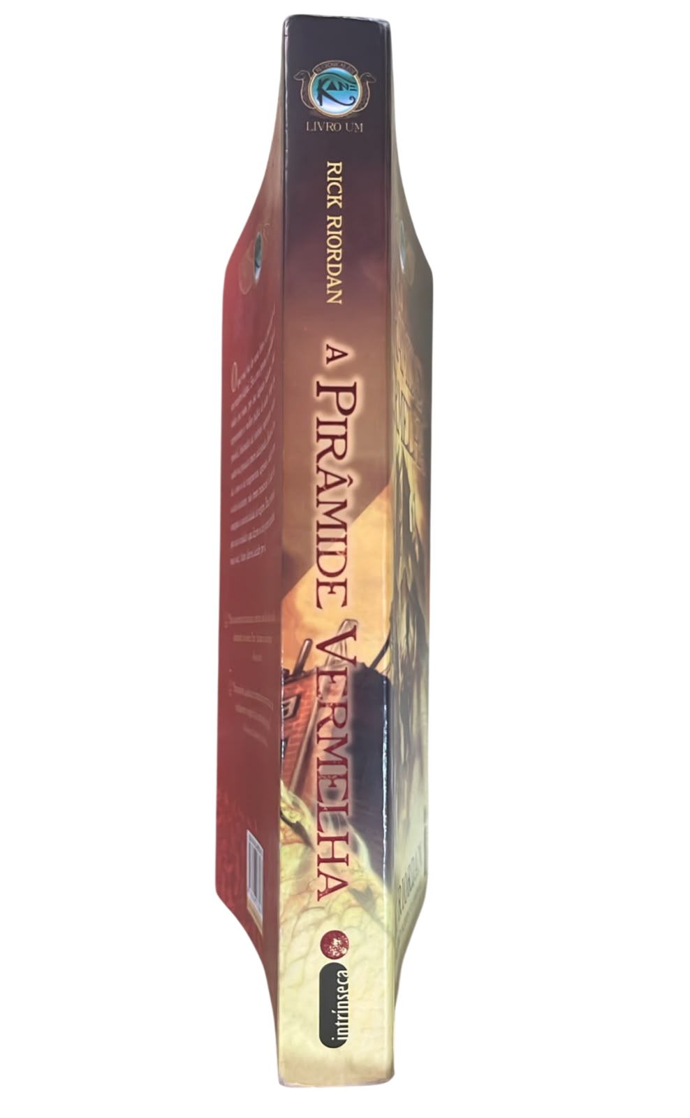 A Pirâmide Vermelha Rick Riordan As Crônicas De Kane 1 - Imagem 2